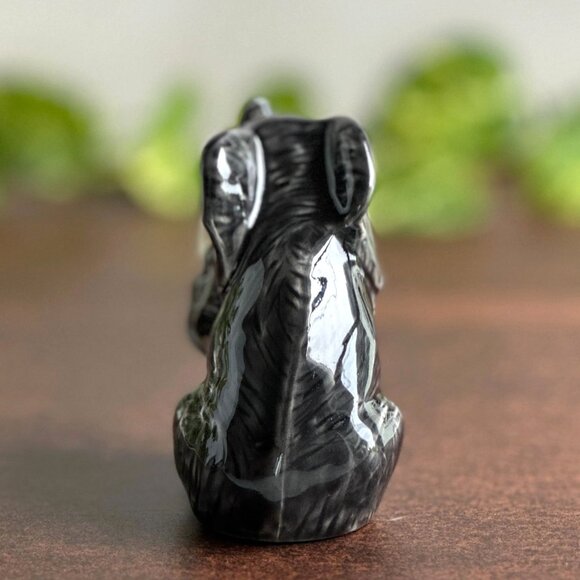 1994 Scioto Ceramic Elephant Figurine Gray Glaze - Picture 2 of 5